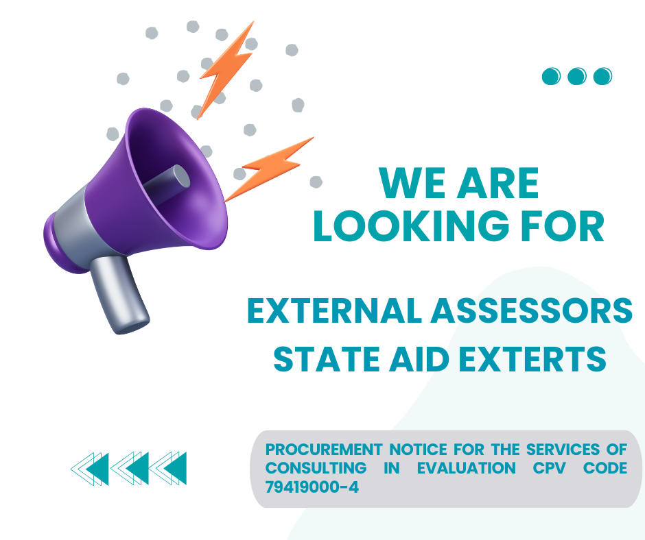Procurement notice for services of consulting in evaluation  Evaluation of the applications submitted within the Interreg Romania – Ukraine Programme (Call for proposals 2 – Small scale projects)