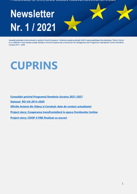 Newsletter 1 2021